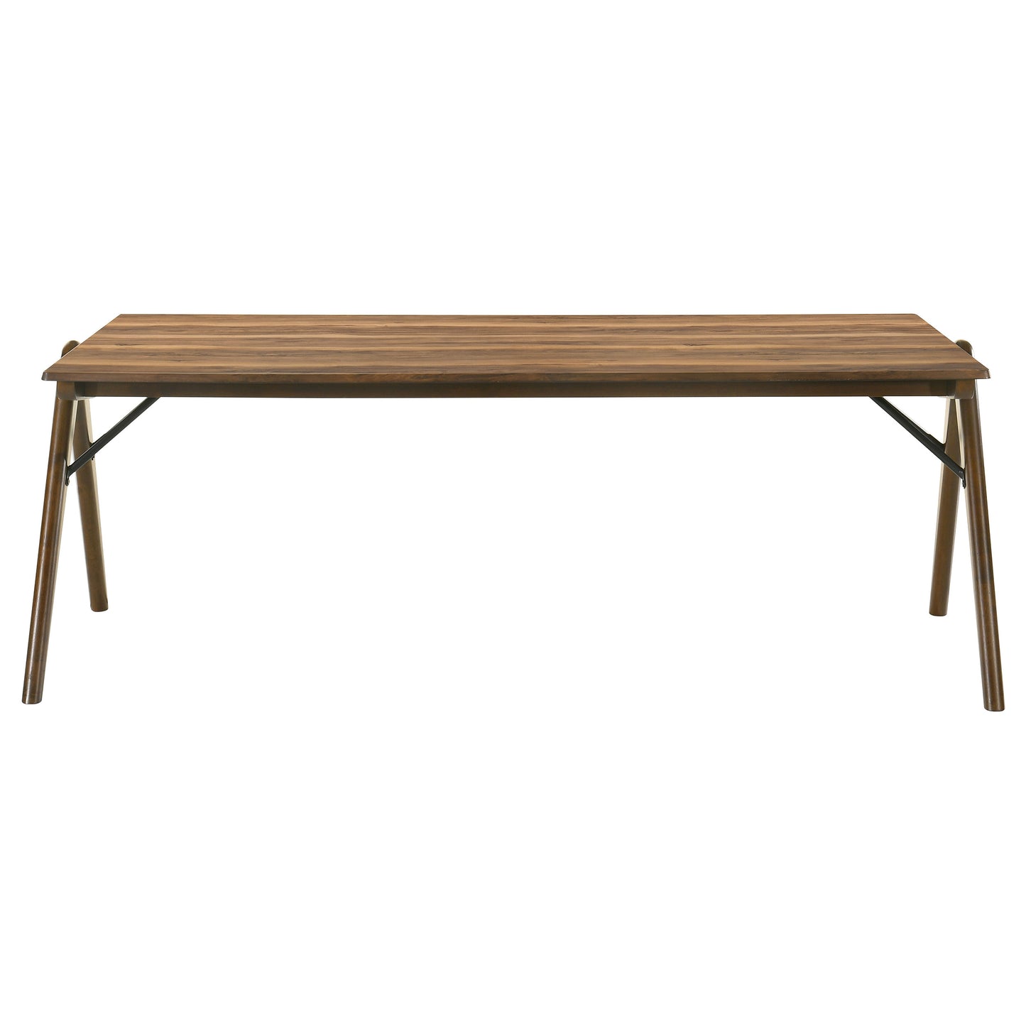 Randolph 82-inch Smart Top Rectangular Dining Table Sheesham and Brown