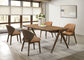 Randolph 5-piece Smart Top Rectangular Dining Set Sheesham and Brown