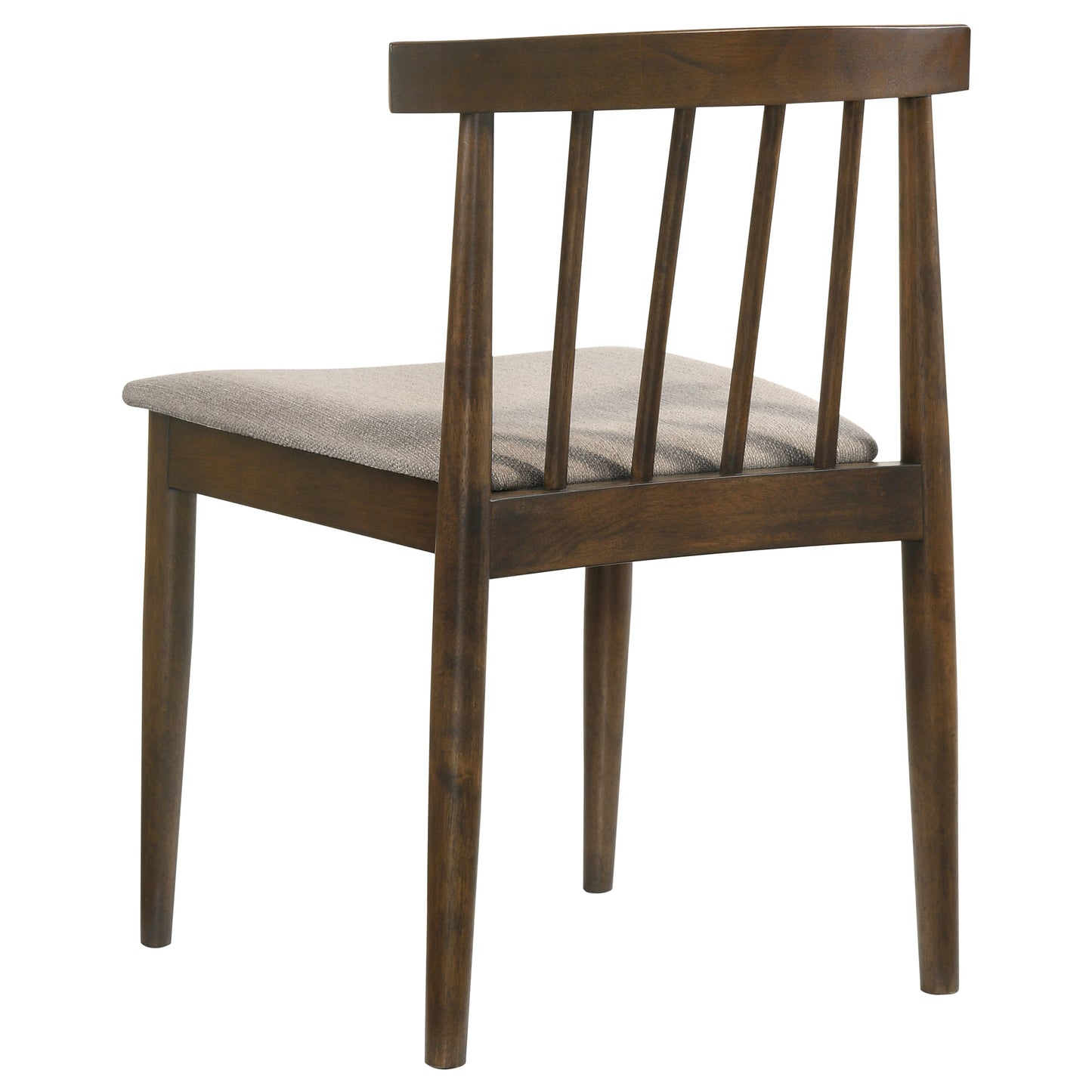 Cullen Dining Side Chair Upholstered Seat Walnut (Set of 2)
