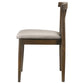 Cullen Dining Side Chair Upholstered Seat Walnut (Set of 2)