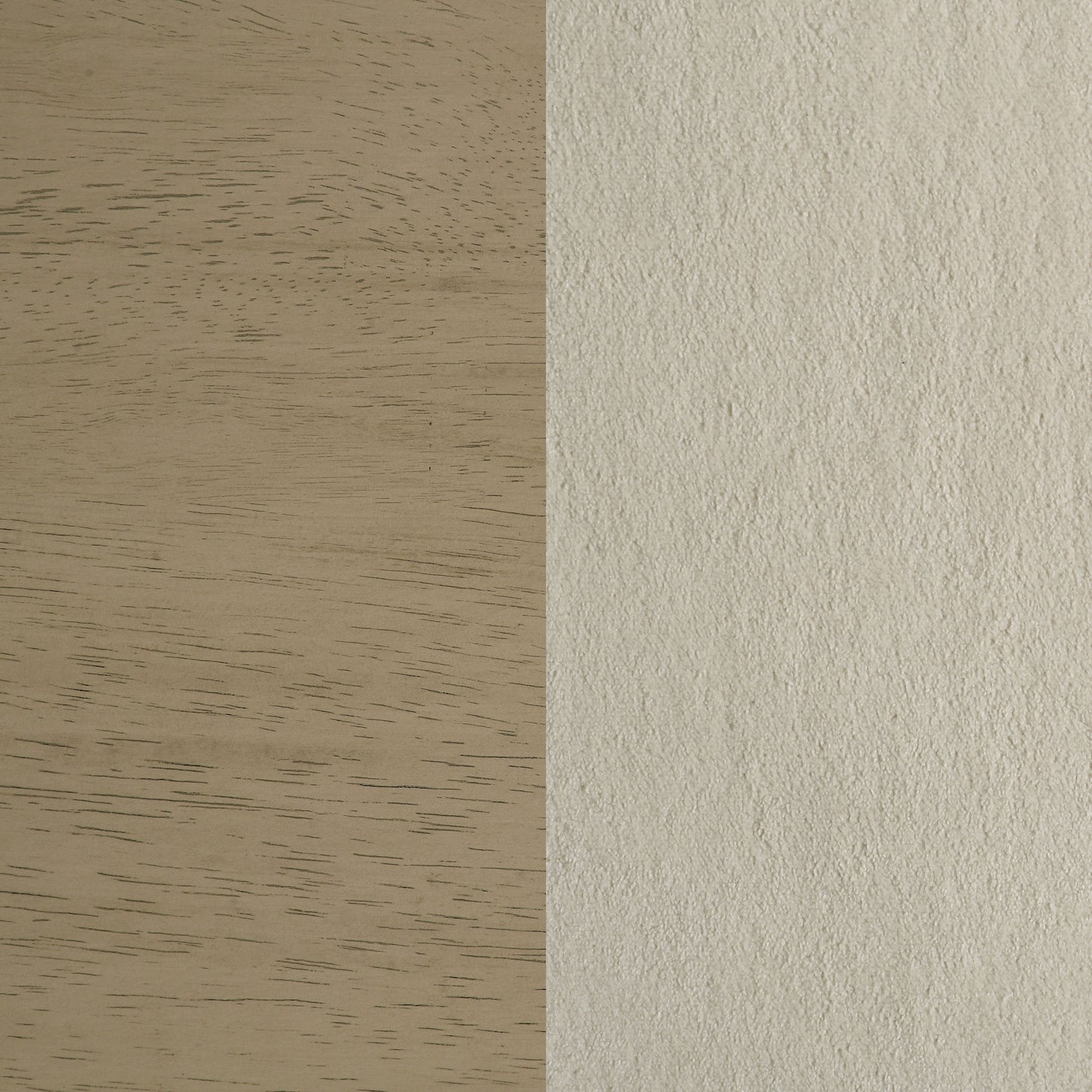 Redbridge Upholstered Side Chair Cream and Natural Oak (Set of 2)