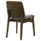 Redbridge Upholstered Side Chair Grey and Walnut (Set of 2)
