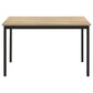Garza Rectangular 47-inch Dining Table Greige Oak