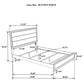 Valen Five-piece Full Bedroom Set Light Taupe