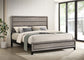 Valen Wood Eastern King Panel Bed Light Taupe