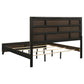 Valen Wood Eastern King Panel Bed Light Taupe