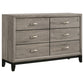 Valen Five-piece Eastern King Bedroom Set Light Taupe