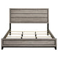 Valen Wood California King Panel Bed Light Taupe