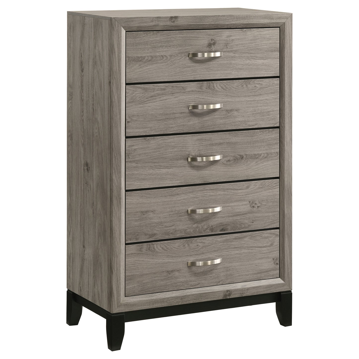 Valen Five-piece California King Bedroom Set Light Taupe