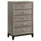 Valen Five-piece California King Bedroom Set Light Taupe