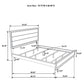 Valen Five-piece California King Bedroom Set Light Taupe