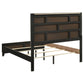 Valen Wood Queen Panel Bed Light Taupe
