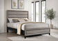 Valen Wood Queen Panel Bed Light Taupe