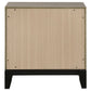 Valen 2-drawer Nightstand Bedside Table Light Taupe
