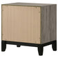 Valen 2-drawer Nightstand Bedside Table Light Taupe
