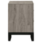 Valen 2-drawer Nightstand Bedside Table Light Taupe