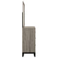 Valen 6-drawer Bedroom Dresser and Mirror Light Taupe