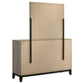 Valen 6-drawer Bedroom Dresser and Mirror Light Taupe