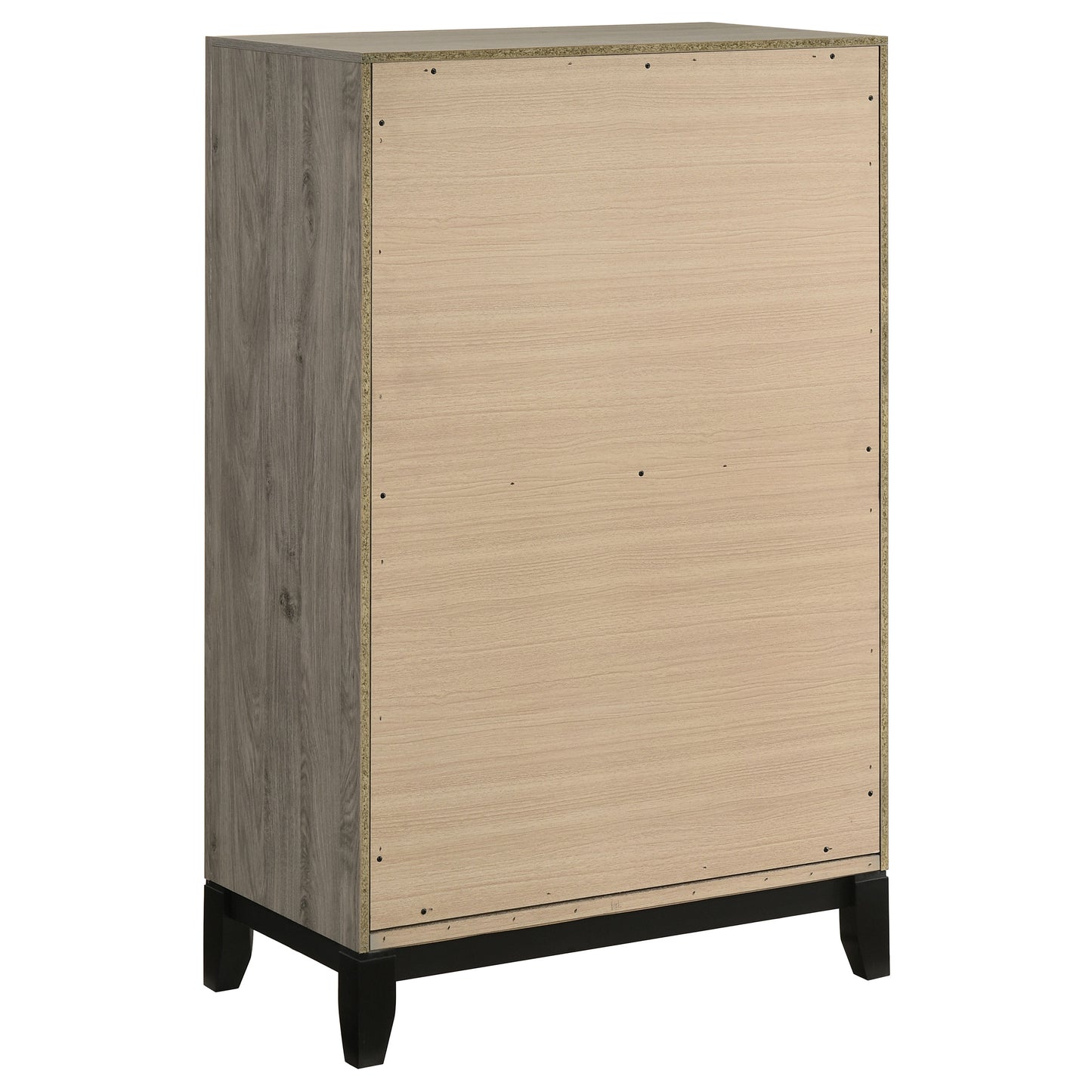 Valen 5-drawer Bedroom Chest of Drawers Light Taupe