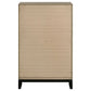 Valen 5-drawer Bedroom Chest of Drawers Light Taupe