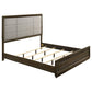 Atlas 4-piece California King Bedroom Set Dark Oak