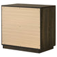 Atlas 2-drawer Bedroom Nightstand Bedside Table Dark Oak