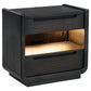Leandro 4-piece California King Bedroom Set Burnished Black