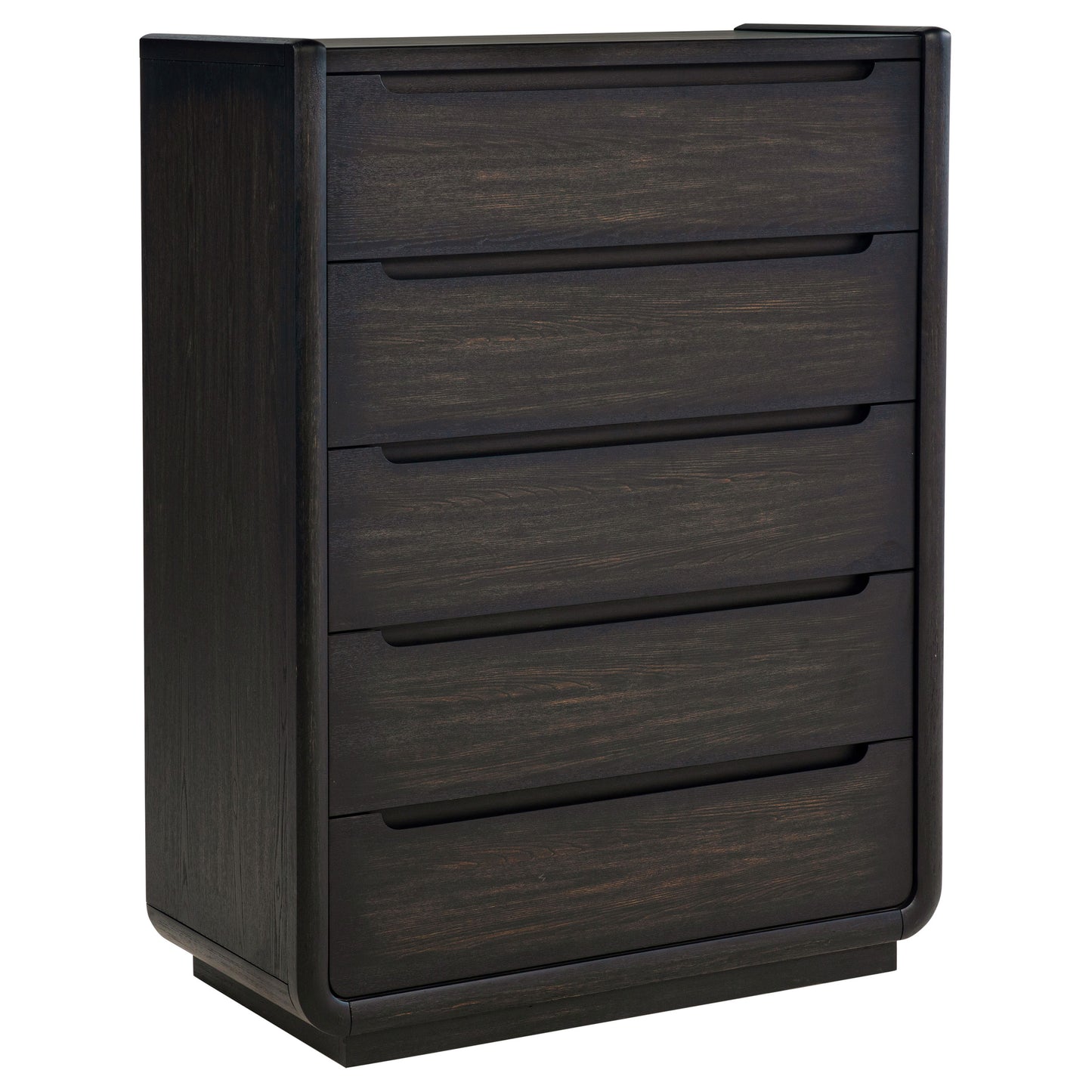 Leandro 5-piece California King Bedroom Set Burnished Black