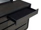 Leandro 5-piece California King Bedroom Set Burnished Black