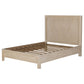 Solano 81-inch California King Panel Bed Weathered Mango