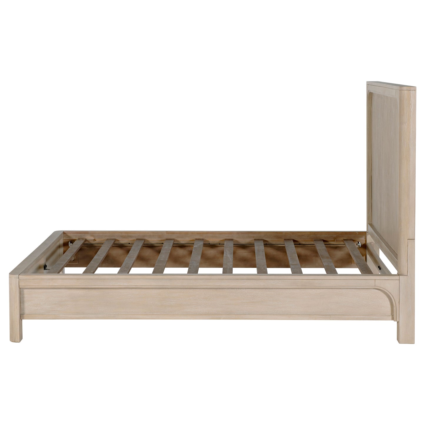 Solano 81-inch California King Panel Bed Weathered Mango