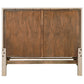 Solano 81-inch California King Panel Bed Weathered Mango