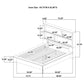 Hendricks Queen Bookcase Headboard Platform Bed Light Oak
