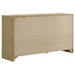 Hendricks 4-piece Queen Bedroom Set Light Oak