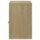 Hendricks 1-drawer Nightstand Bedside Table with Cubby Light Oak