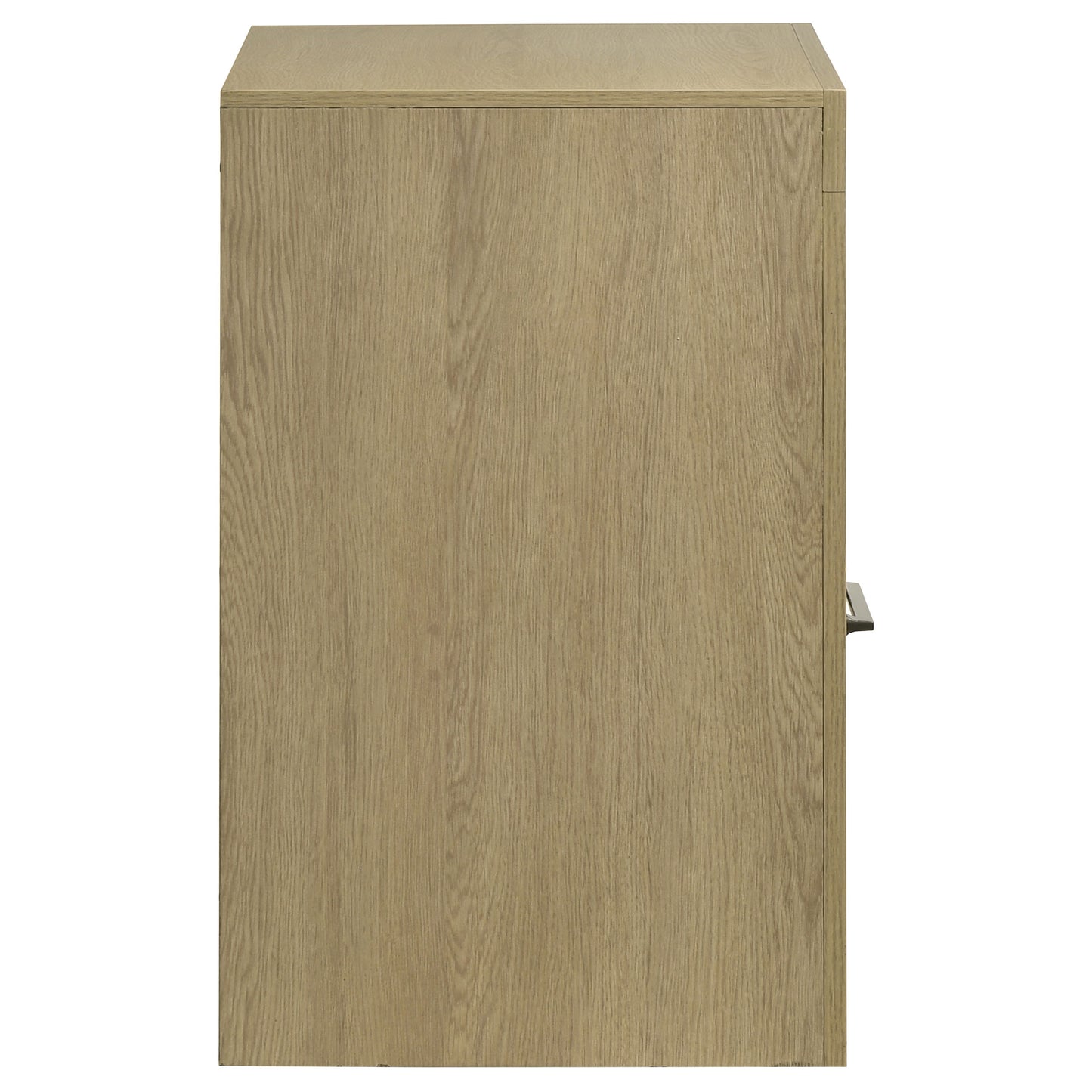 Hendricks 1-drawer Nightstand Bedside Table with Cubby Light Oak