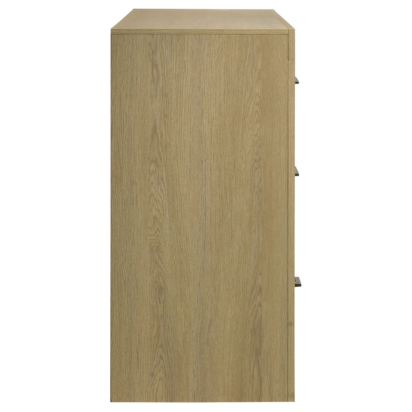 Hendricks 6-drawer Bedroom Dresser Storage Cabinet Light Oak
