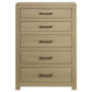 Hendricks 5-drawer Bedroom Chest of Drawers Light Oak