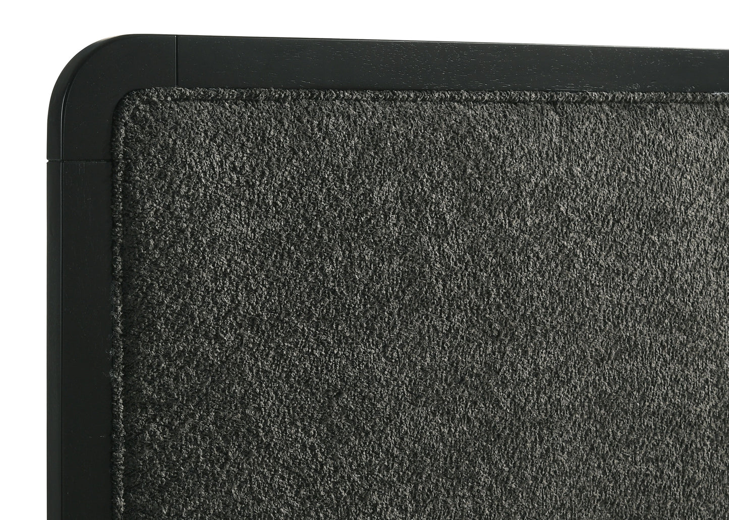 Cavelle 51-inch Upholstered Full Panel Bed Black