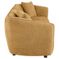 Aleisha Fabric Upholstered Sofa Mustard Yellow