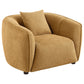 Aleisha 3-piece Fabric Upholstered Sofa Set Mustard Yellow