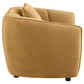 Aleisha Fabric Upholstered Accent Chair Mustard Yellow