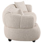 Whitney Contemporary Channel Tufted Woven Fabric Upholstered Sofa