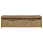 Tabby TV Stand for TVs up to 85 Inches with 4-Door Storage in Mango
