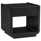 Leandro 1-drawer Wood Occasional Side End Table Burnished Black