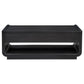 Leandro 2-drawer Wood Cocktail Coffee Table Burnished Black