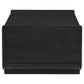 Leandro 2-drawer Wood Cocktail Coffee Table Burnished Black