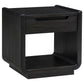 Leandro 2-piece Wood Coffee and End Table Set Burnished Black