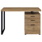 Brennan 47-inch 3-drawer Office Computer Desk Mango