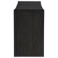 Leandro 2-drawer Home Office Writing Desk Burnished Black